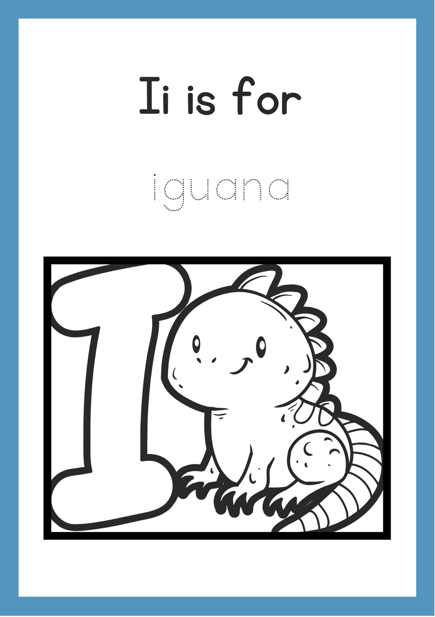 alphabet colouring book