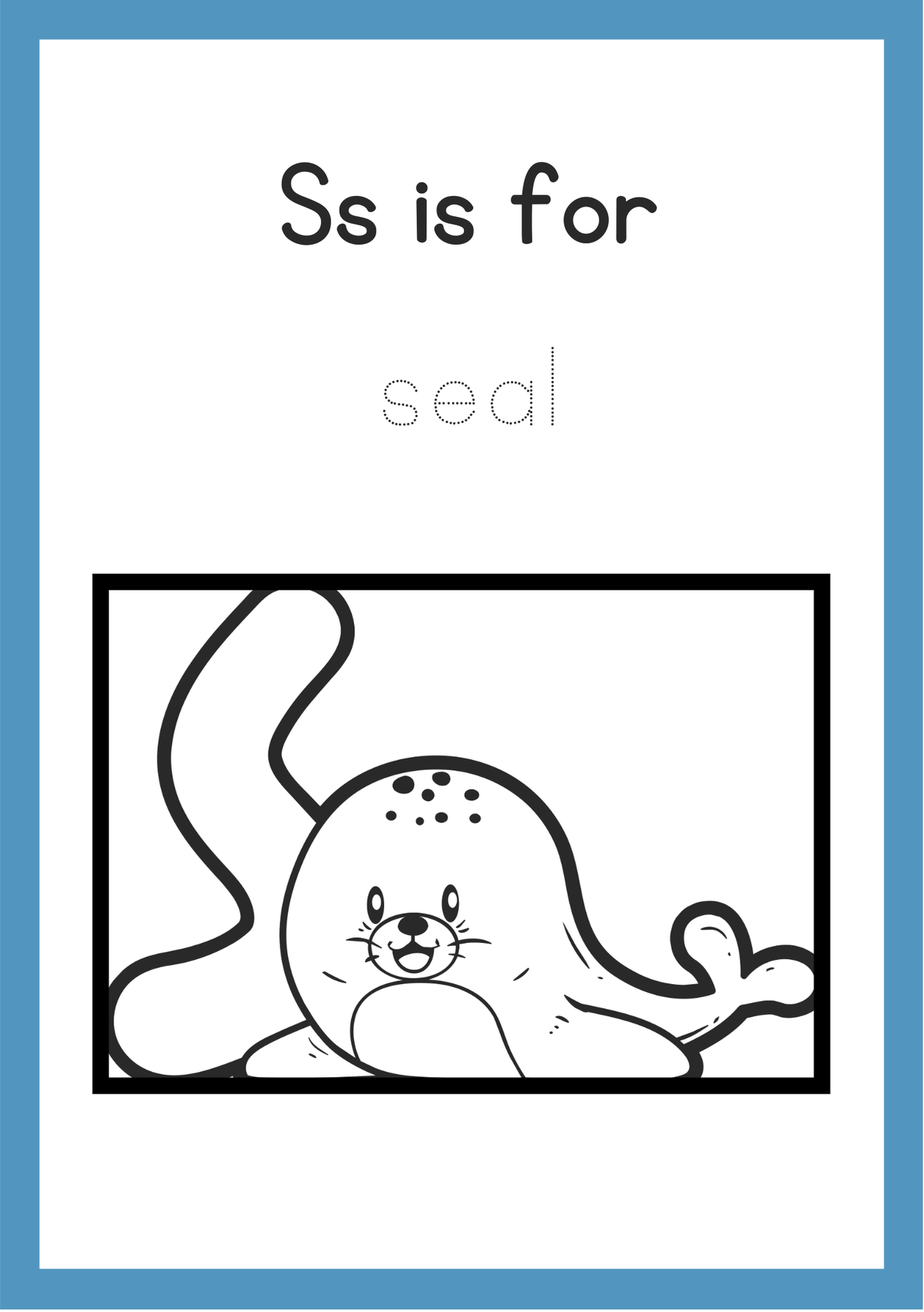 alphabet colouring book