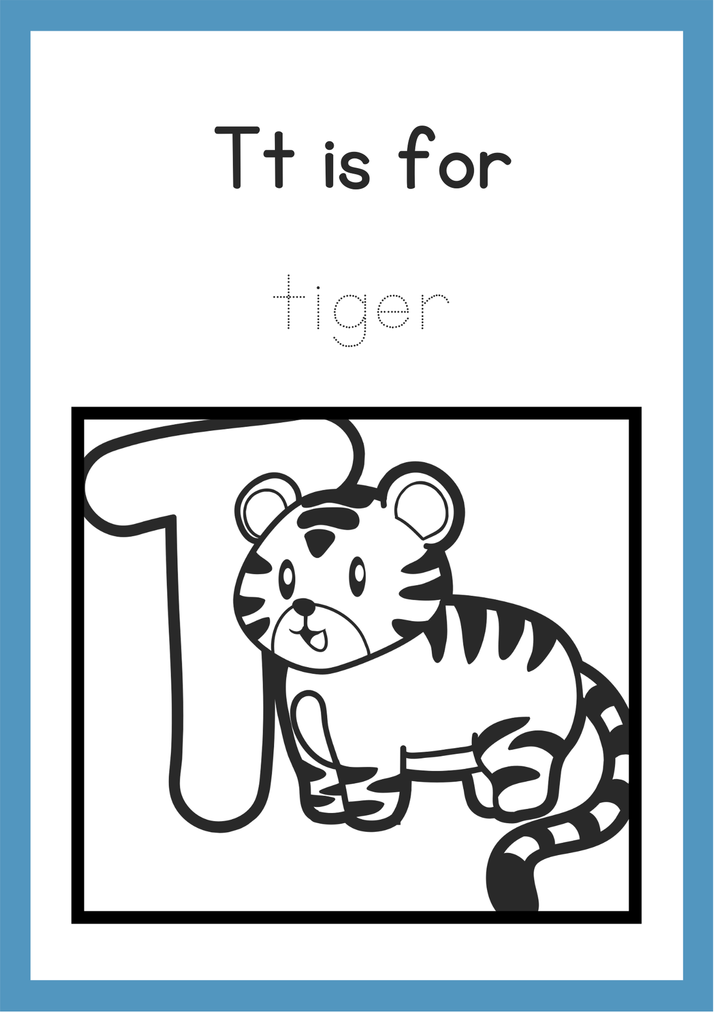 alphabet colouring book