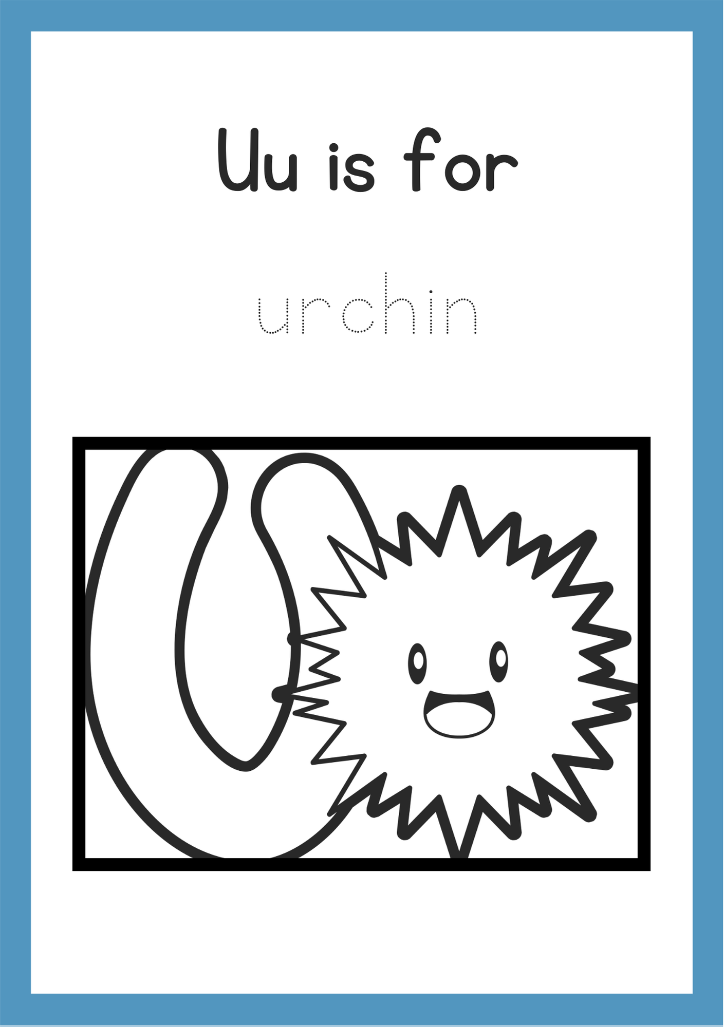 alphabet colouring book