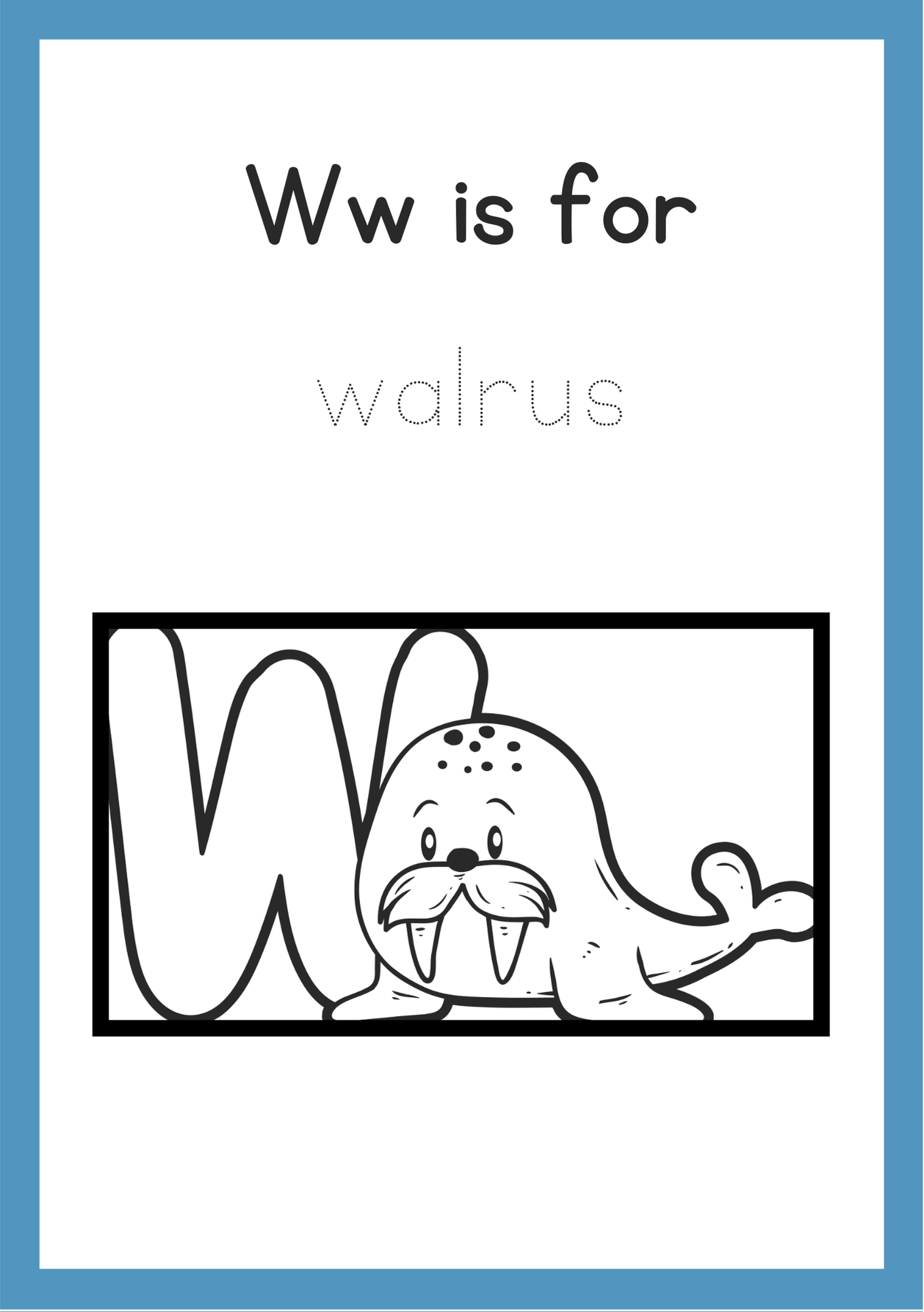 alphabet colouring book