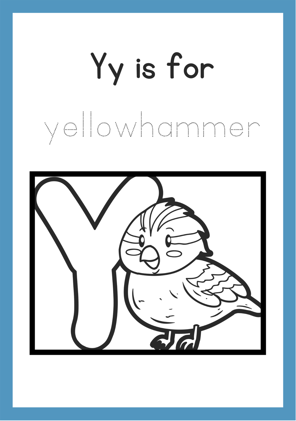 alphabet colouring book