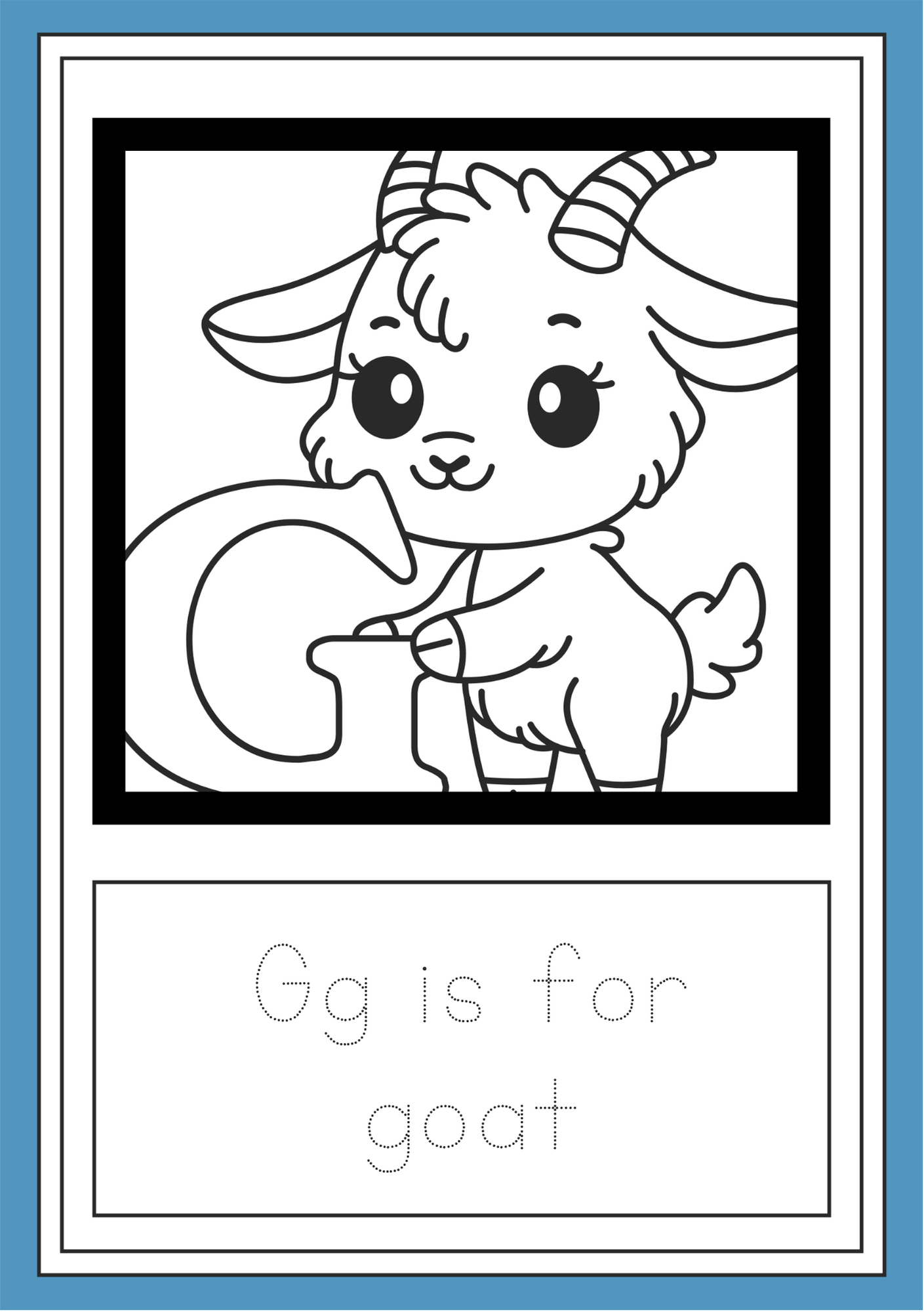 alphabet colouring book