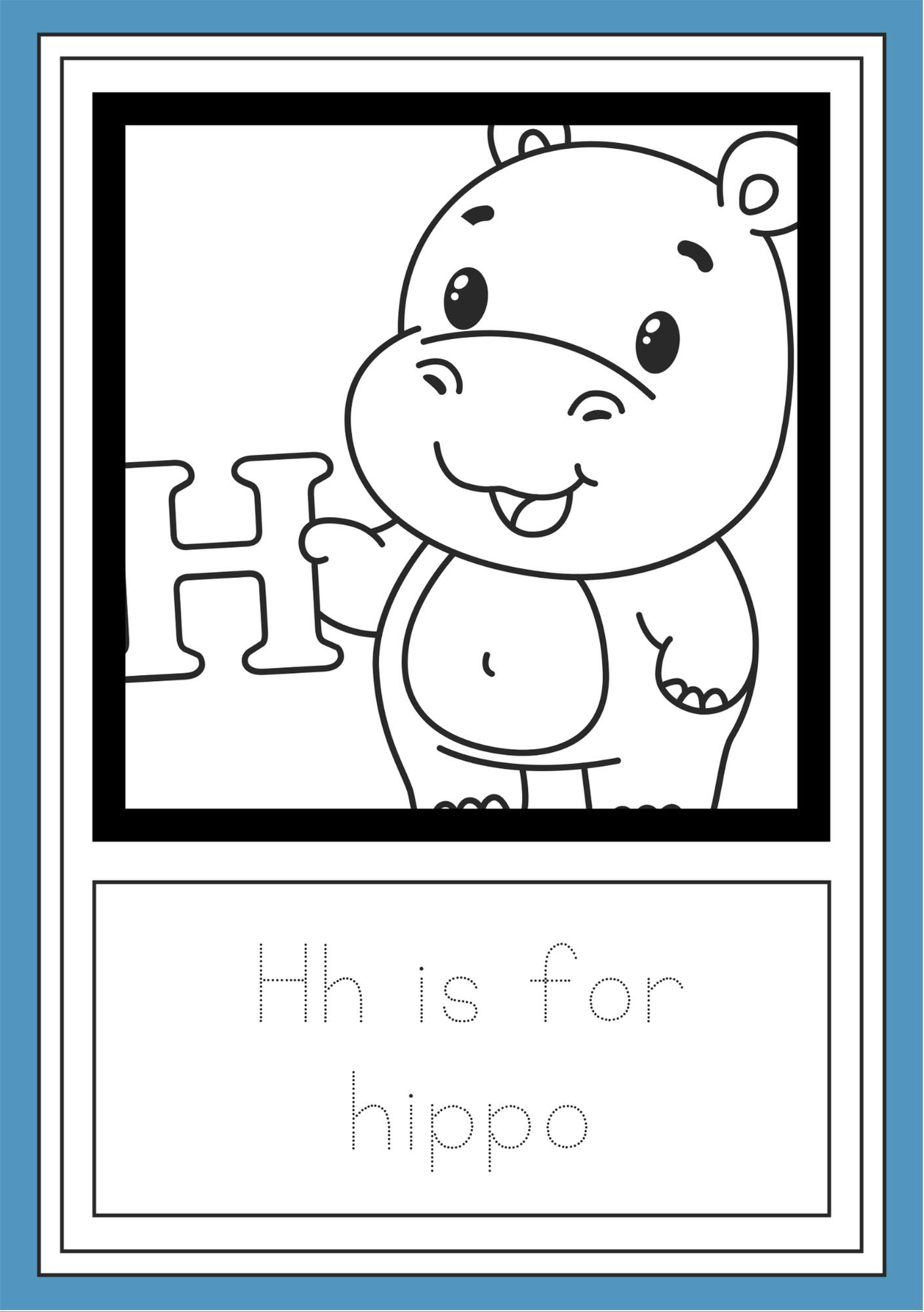 alphabet colouring book