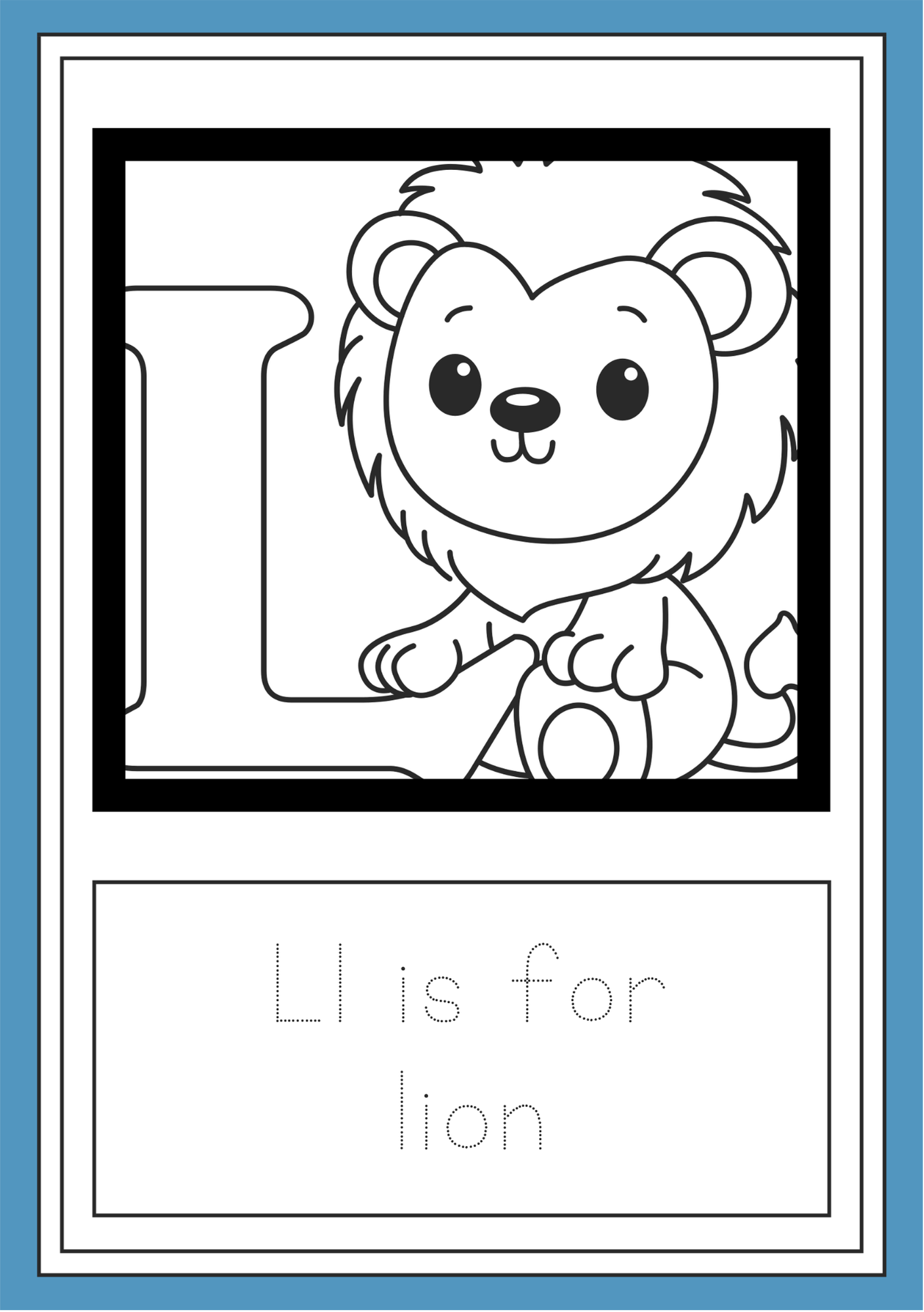 alphabet colouring book