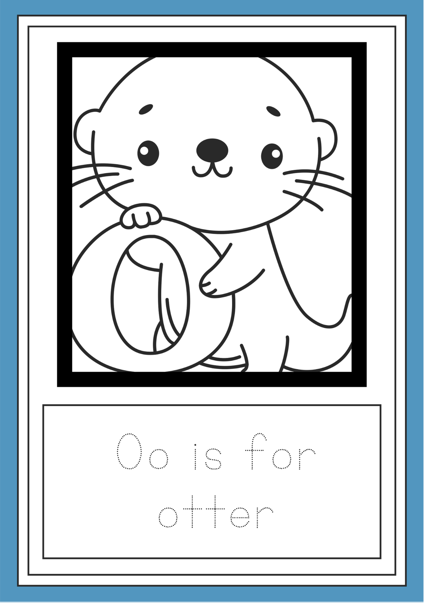 alphabet colouring book