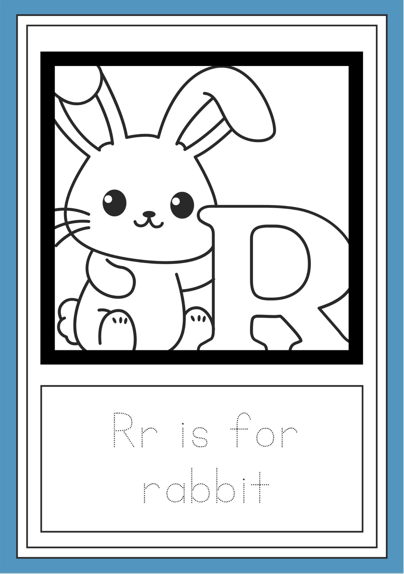 alphabet colouring book