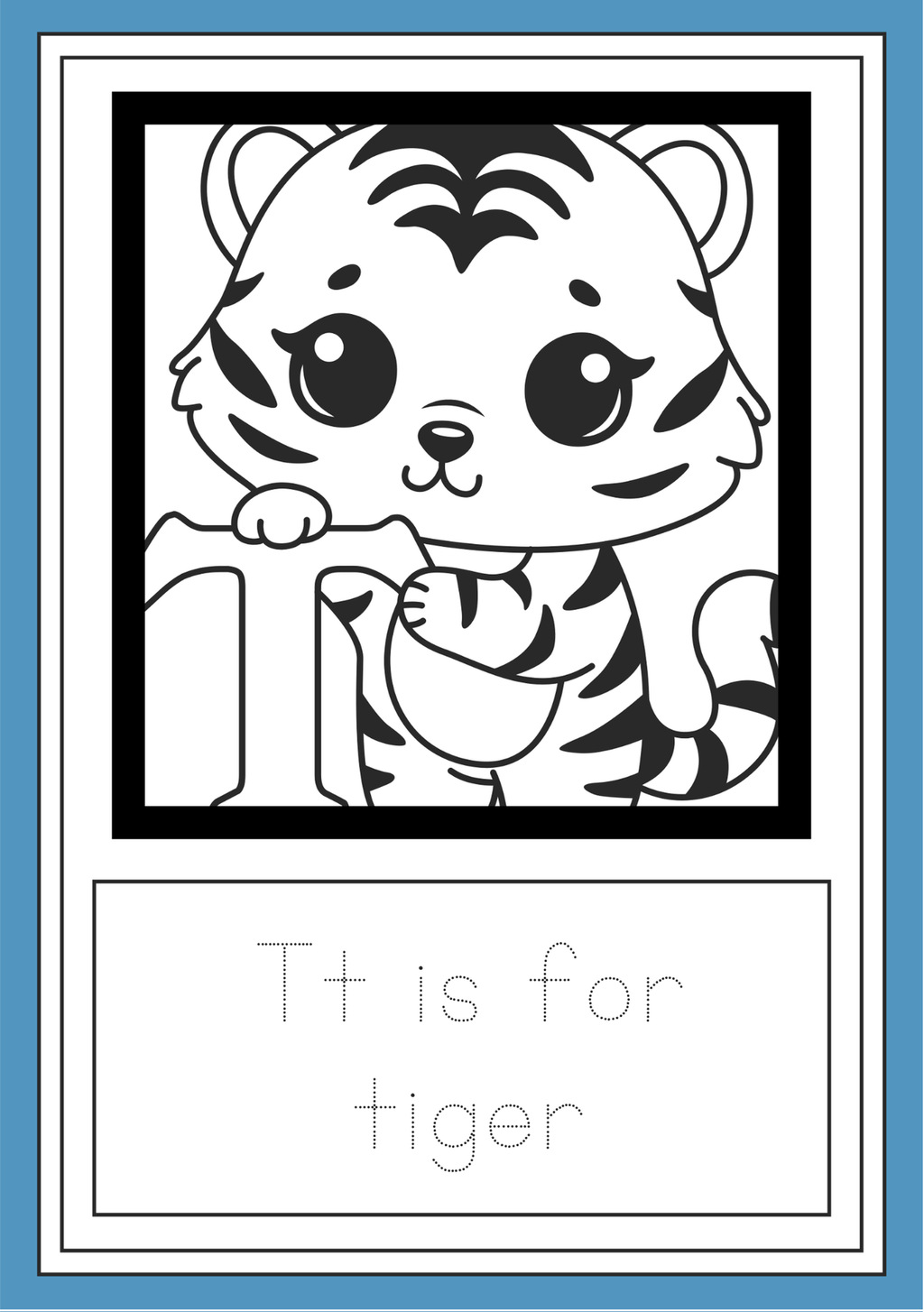 alphabet colouring book