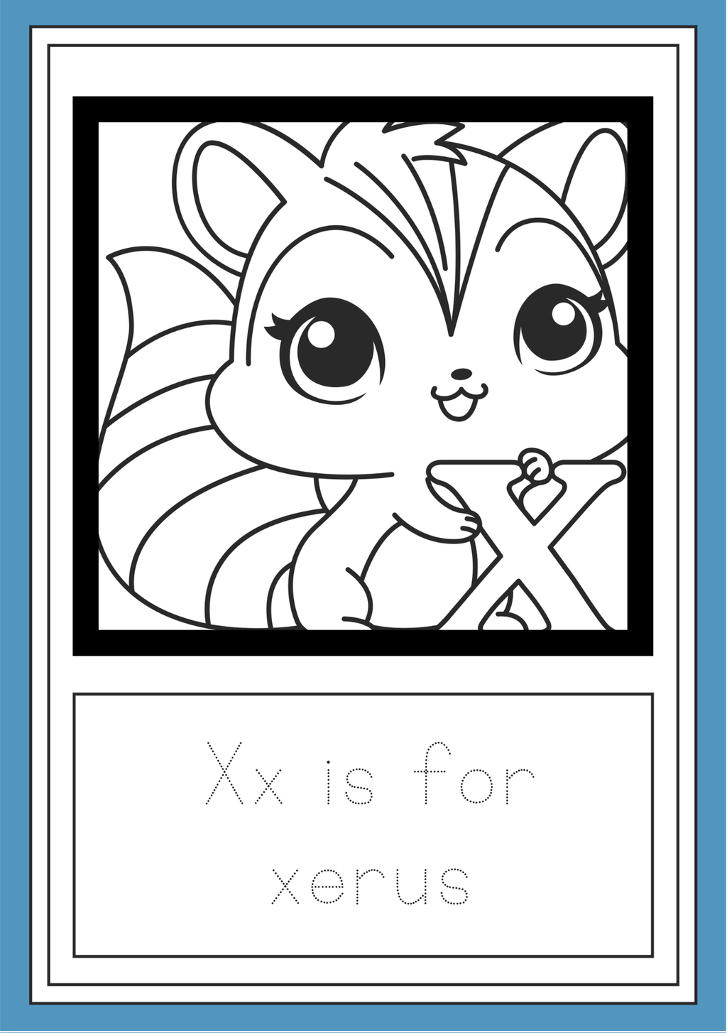 alphabet colouring book