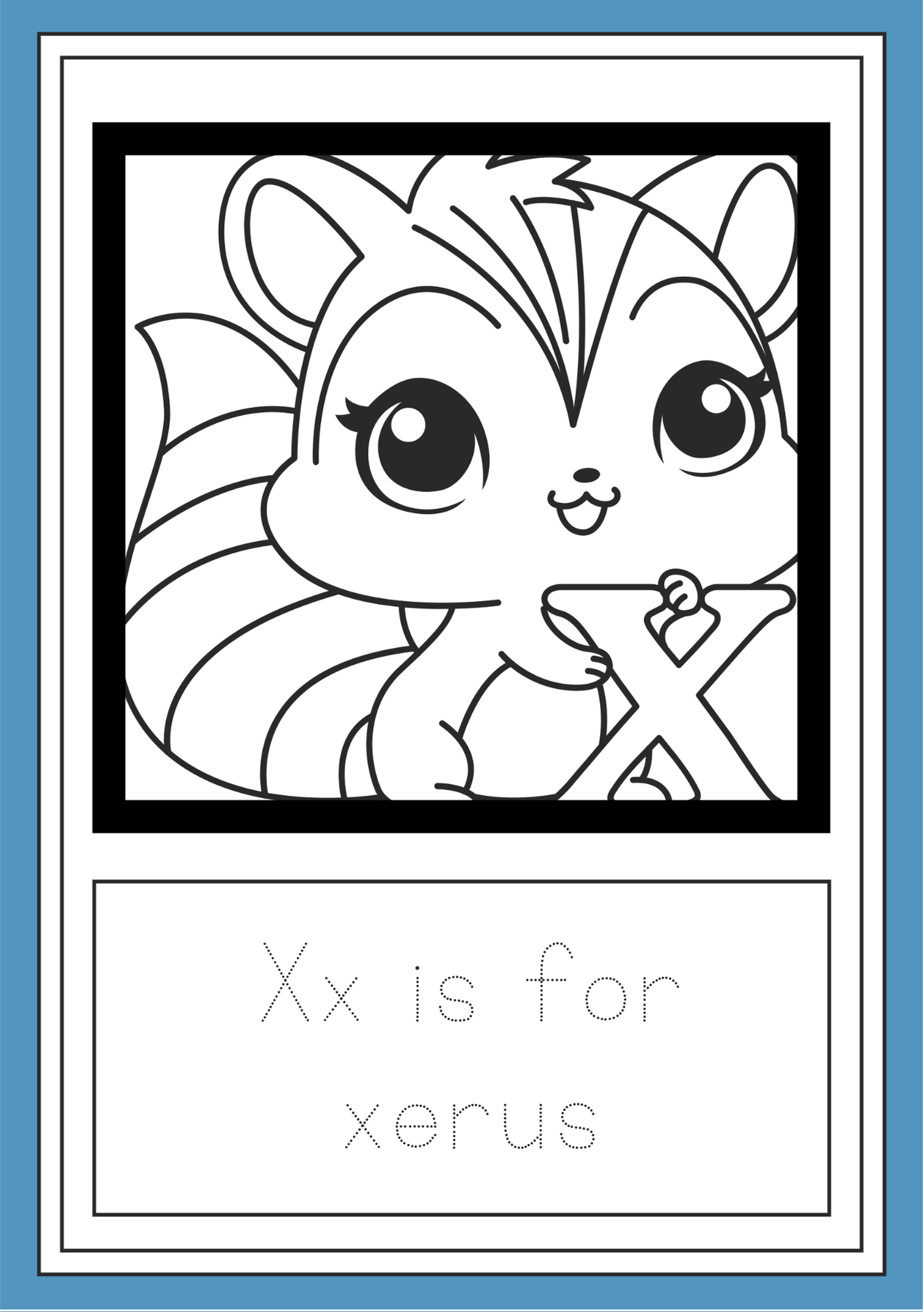 alphabet colouring book