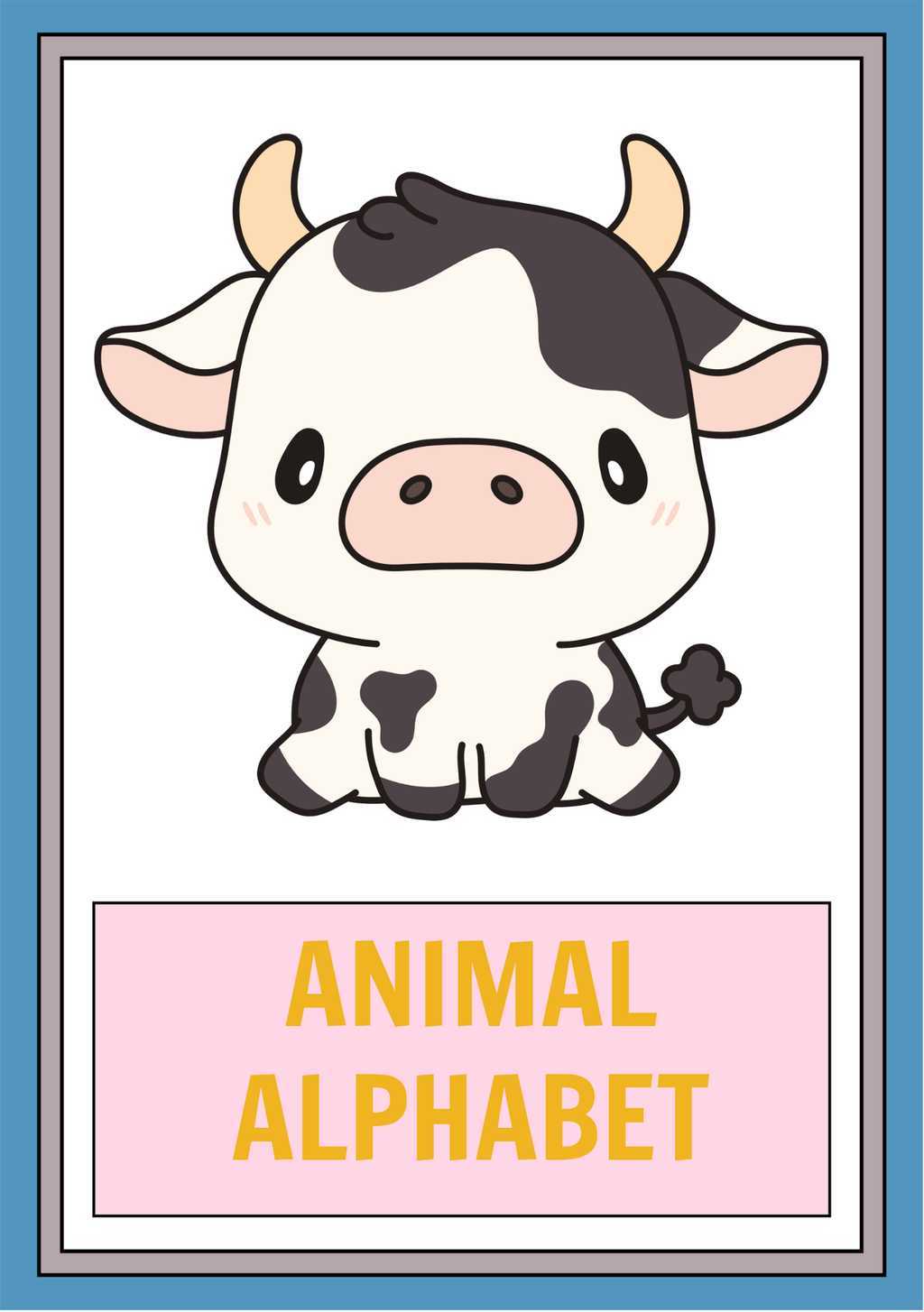 alphabet colouring book