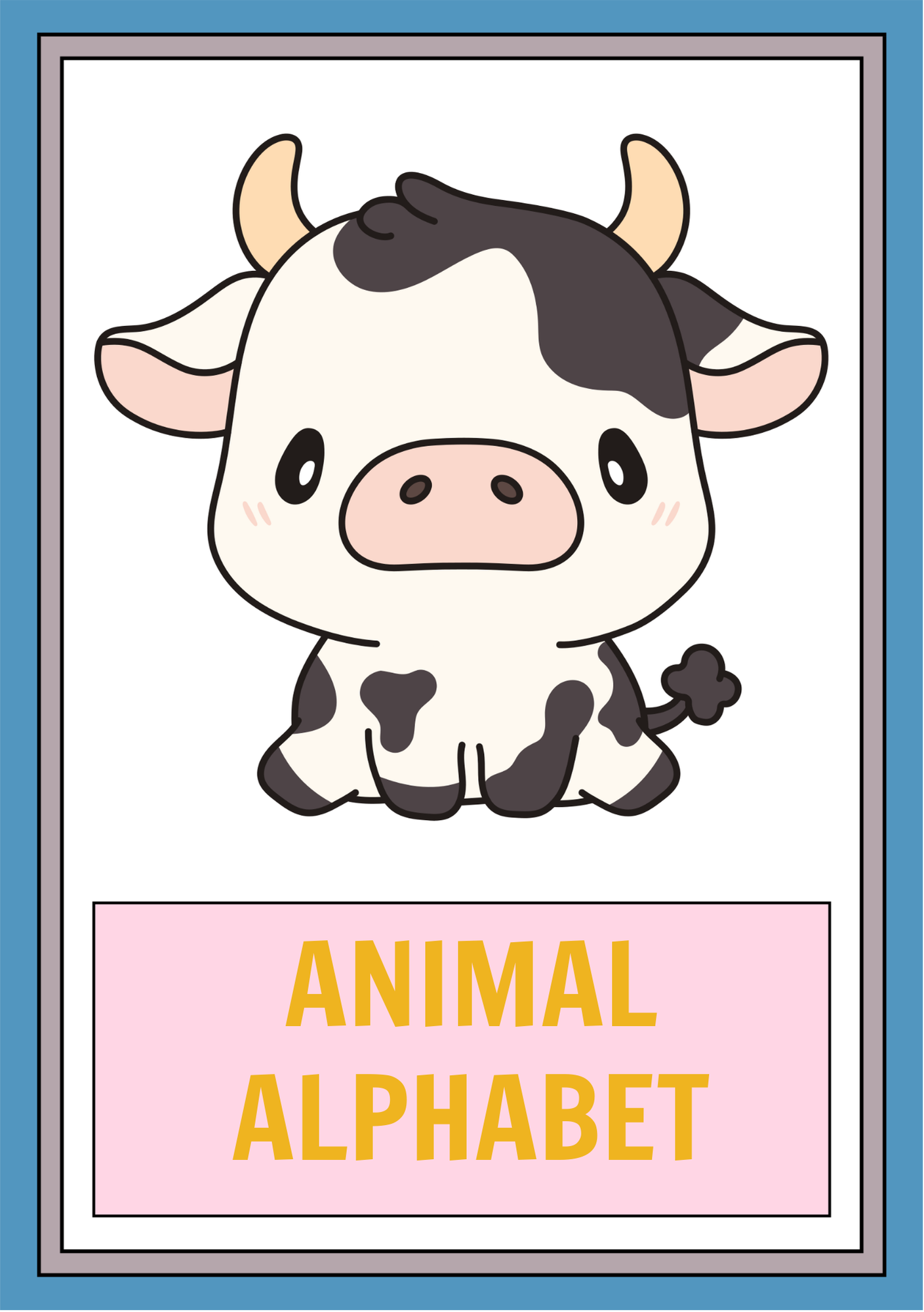 alphabet colouring book