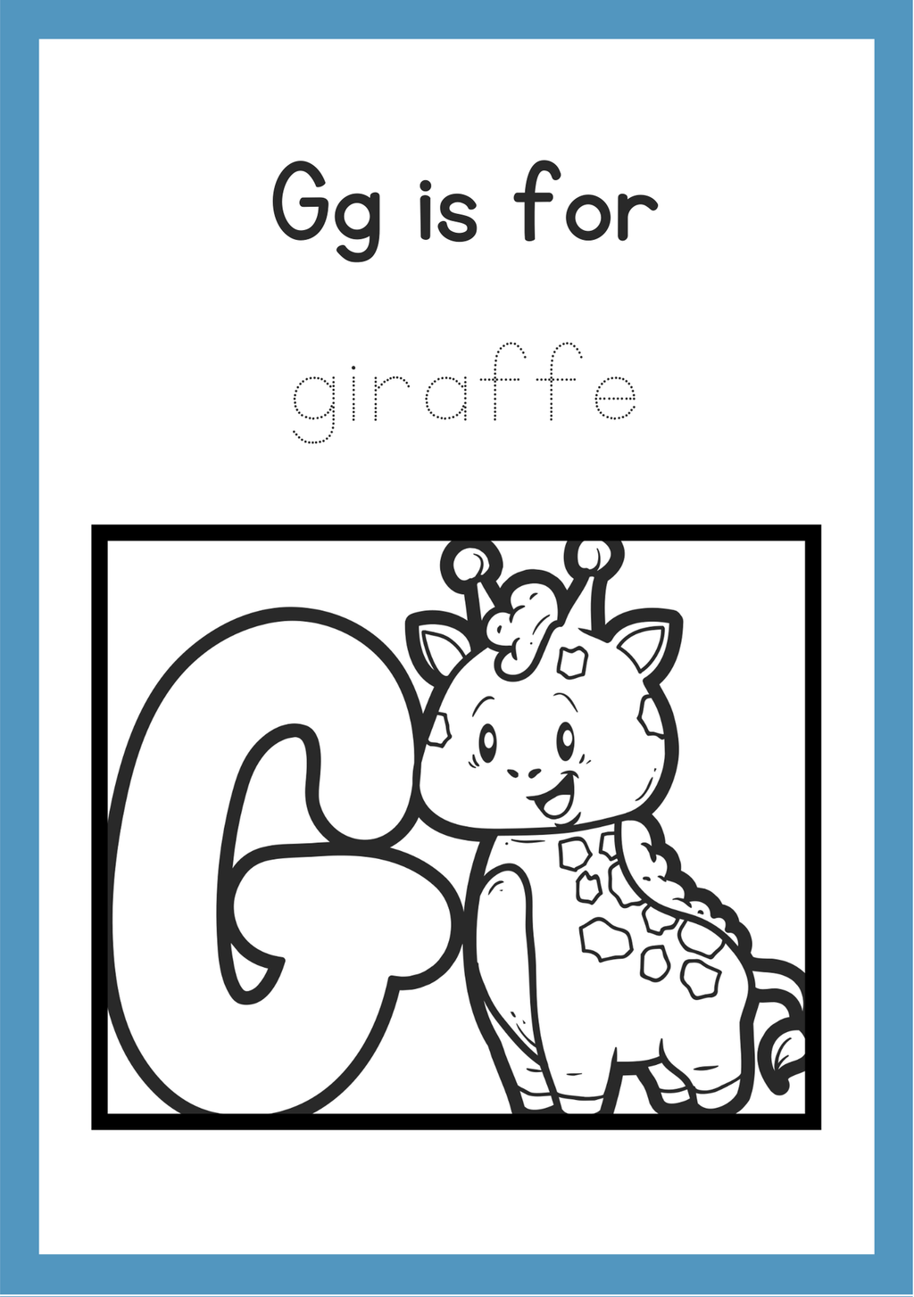 alphabet colouring book